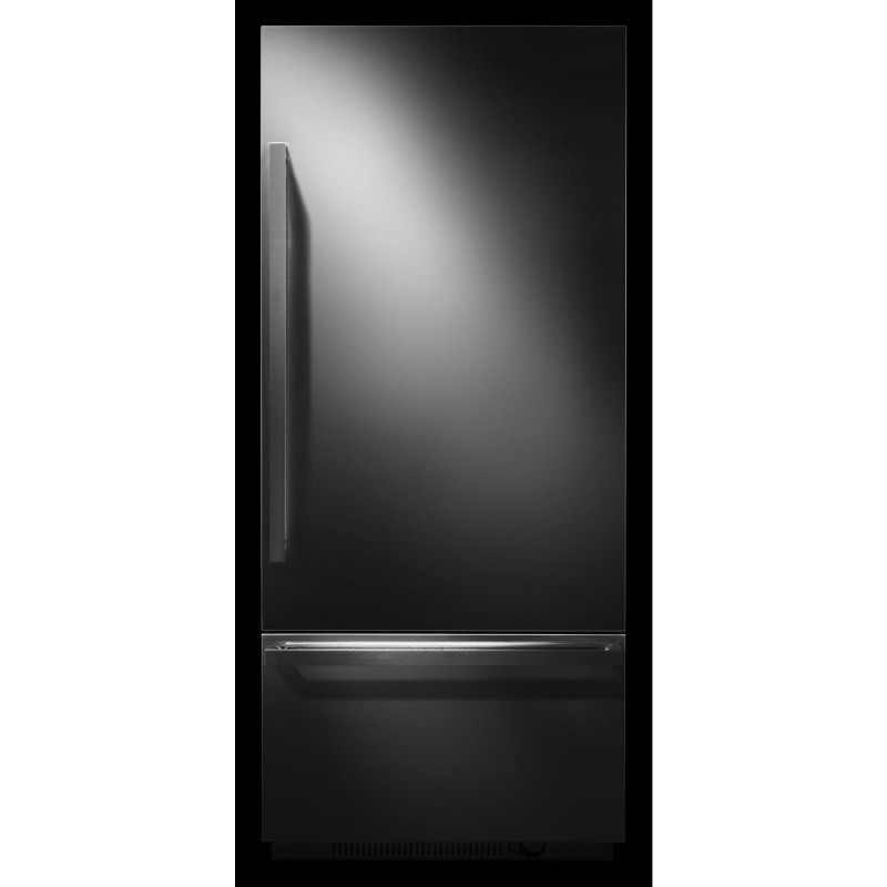 Jennair® NOIR™ 36" Fully Integrated Built-In Bottom-Freezer Refrigerator Panel-Kit (Right-Swing) JBBFR36NHM